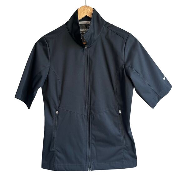 Nike Golf Women's Windshirt Storm Fit Black XS 620044 - Picture 1 of 9